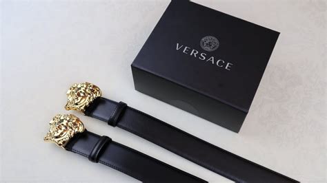 fake vs real versace belt